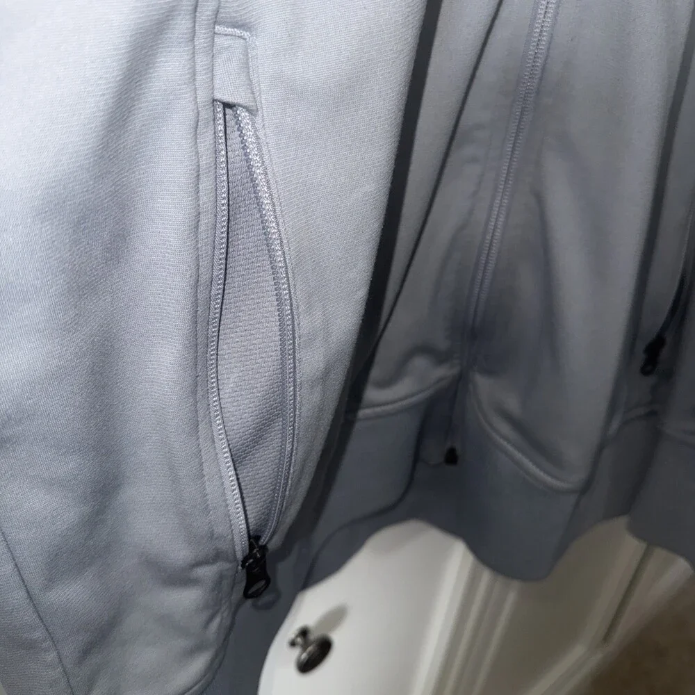 The‎ North Face Jacket Mens XL Blue/Gray Jacket Track Mock Neck Full Zip